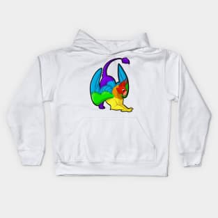 Rainbow Gryphon Kids Hoodie